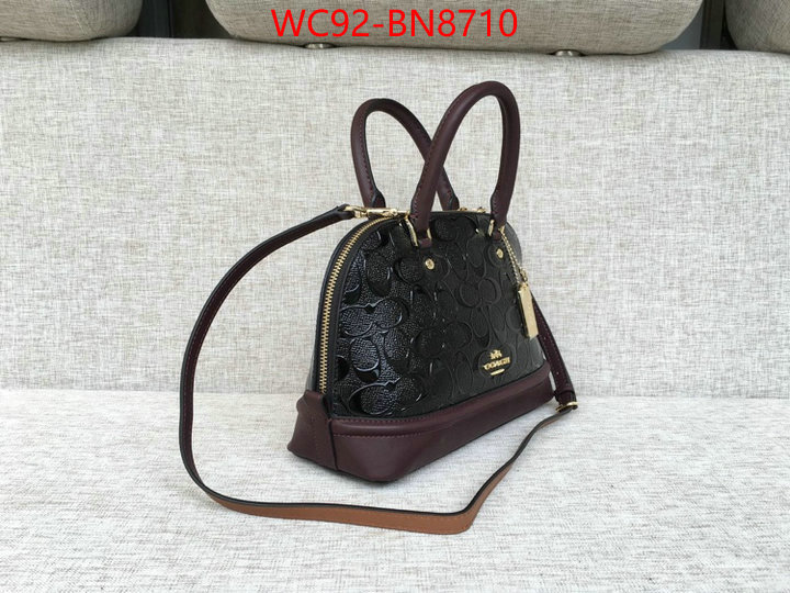 Coach Bags(4A)-Diagonal,most desired ,ID: BN8710,$: 92USD