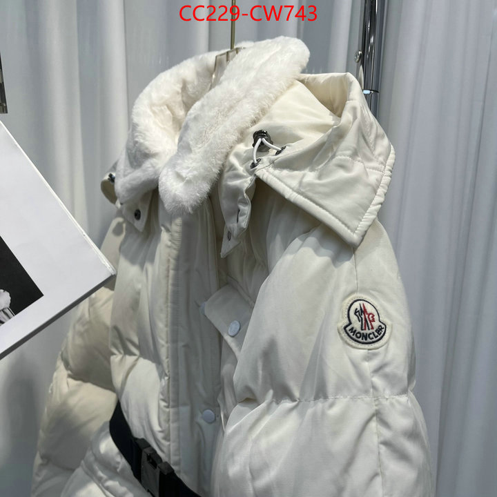 Down jacket Women-Moncler,what are the best replica , ID: CW743,$: 229USD