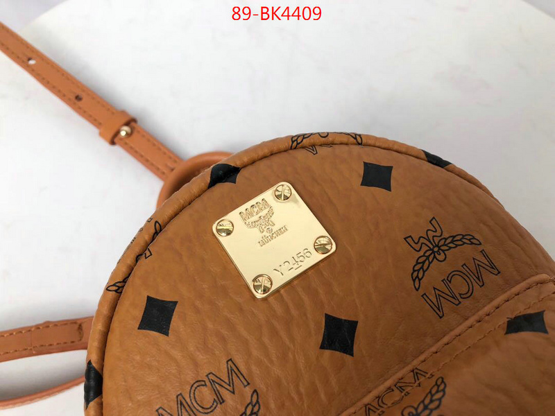 MCM Bags(TOP)-Backpack-,ID: BK4409,$: 89USD