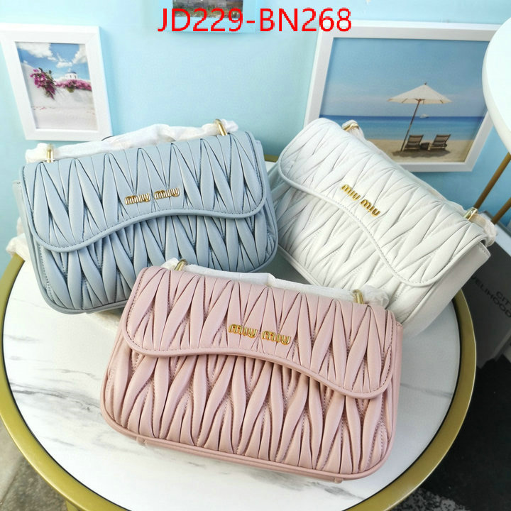 Miu Miu Bags(TOP)-Diagonal-,1:1 replica ,ID: BN268,$: 229USD