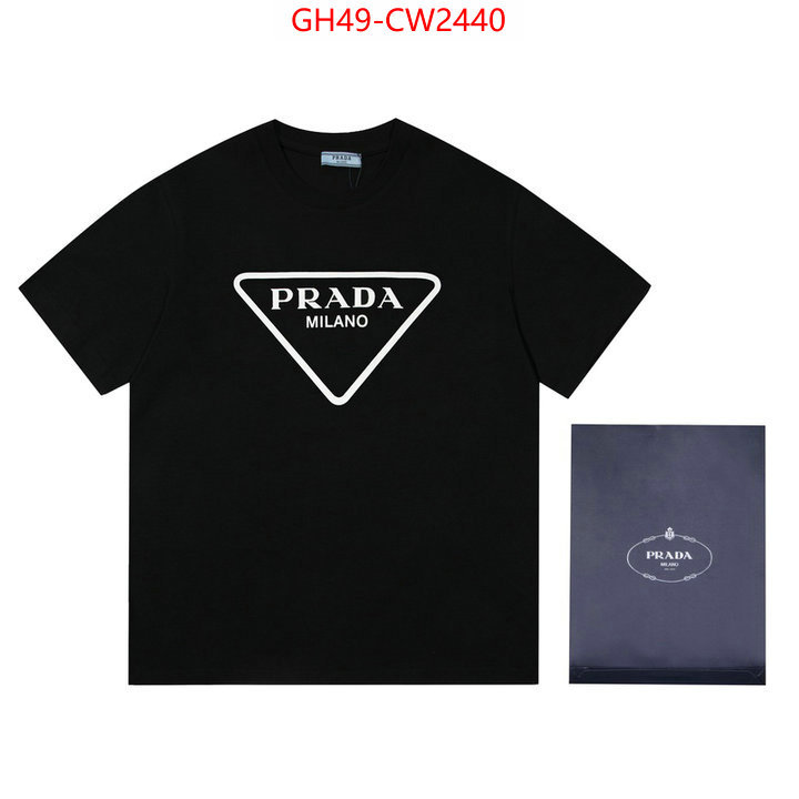 Clothing-Prada,what is aaaaa quality , ID: CW2440,$: 49USD