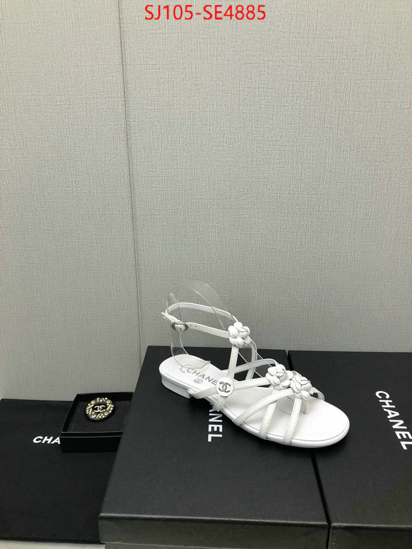 Women Shoes-Chanel,can i buy replica , ID: SE4885,$: 105USD