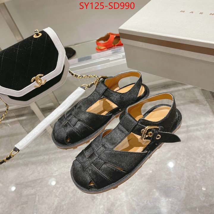 Women Shoes-Marni,replcia cheap , ID: SD990,$: 125USD