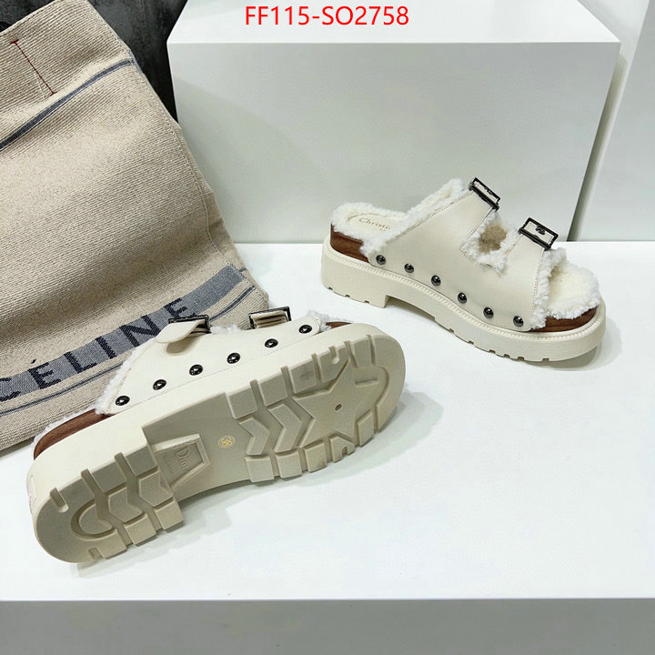 Women Shoes-Dior,wholesale replica , ID: SO2758,$: 115USD