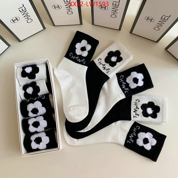 Sock-Chanel,7 star collection , ID: LW1593,$: 32USD