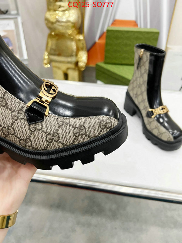 Women Shoes-Gucci,fake aaaaa , ID: SO777,$: 125USD