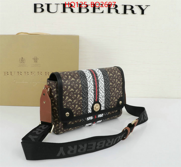 Burberry Bags(4A)-Diagonal,brand designer replica ,ID: BO2697,$: 125USD
