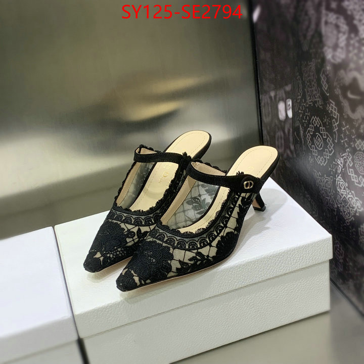 Women Shoes-Dior,how to buy replcia , ID: SE2794,$: 125USD