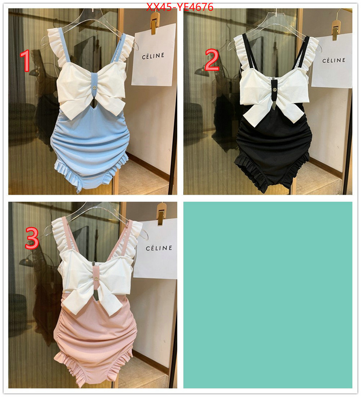 Swimsuit-Chanel,fake aaaaa , ID: YE4676,$: 45USD