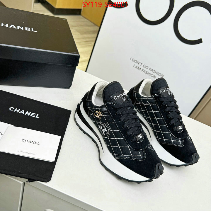 Women Shoes-Chanel,replica shop , ID: SE4001,$: 119USD