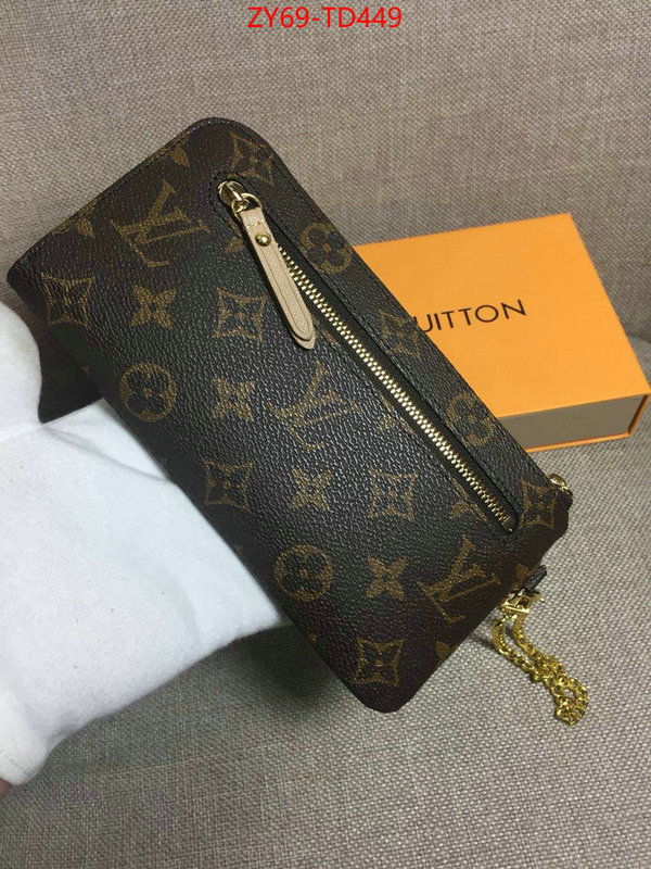 LV Bags(4A)-Wallet,ID: TD449,$: 69USD