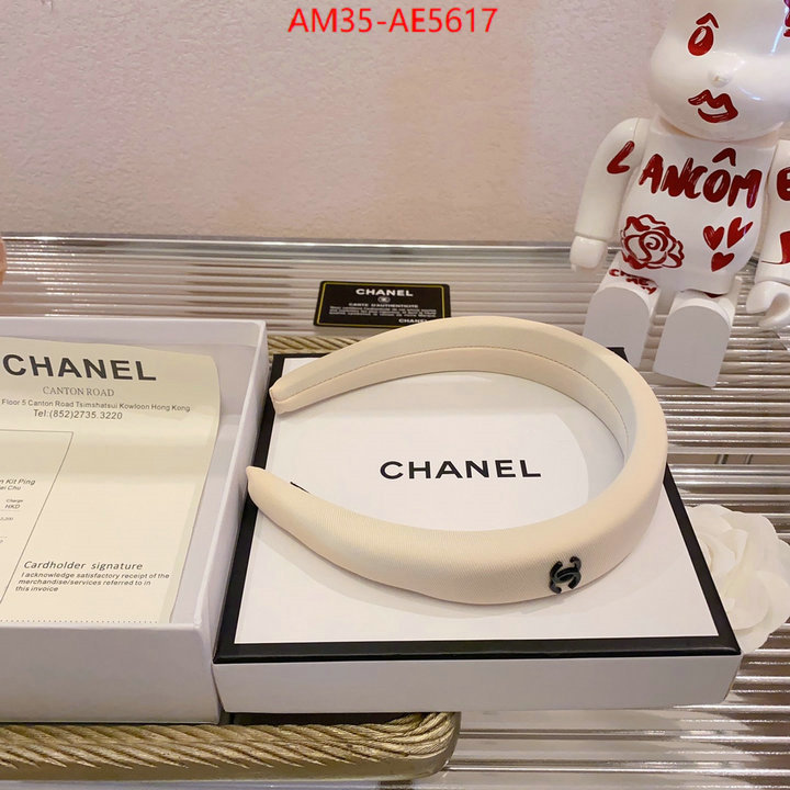 Hair band-Chanel,we provide top cheap aaaaa , ID: AE5617,$: 35USD