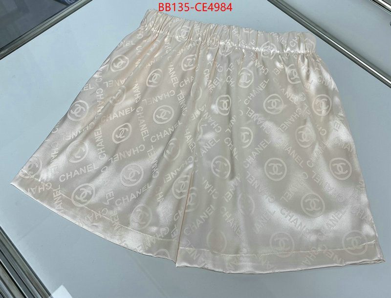 Clothing-Chanel,counter quality , ID: CE4984,$: 135USD