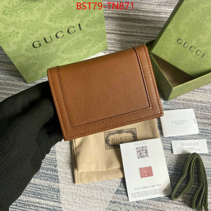 Gucci Bags(TOP)-Wallet-,ID: TN871,$: 79USD