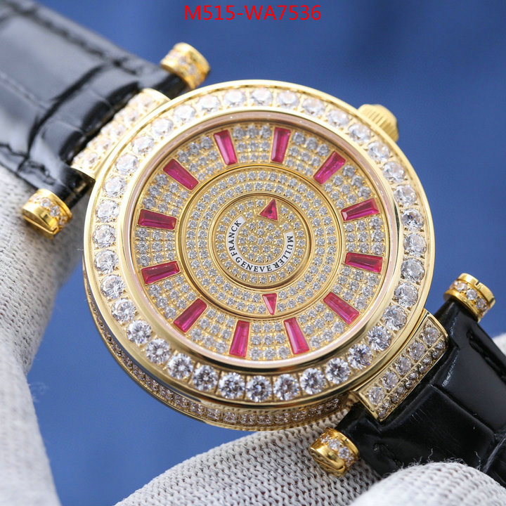 Watch(4A)-Franck Muller,designer ,ID: WA7536,$: 515USD