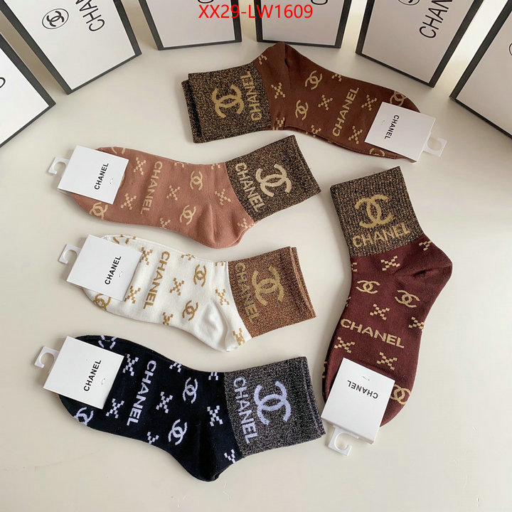 Sock-Chanel,for sale cheap now , ID: LW1609,$: 29USD