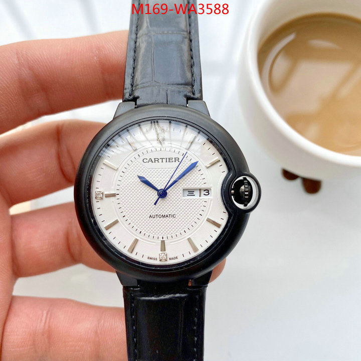 Watch(4A)-Cartier,1:1 replica wholesale , ID: WA3588,$: 169USD