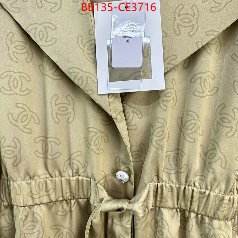 Clothing-Chanel,1:1 replica , ID: CE3716,$:135USD