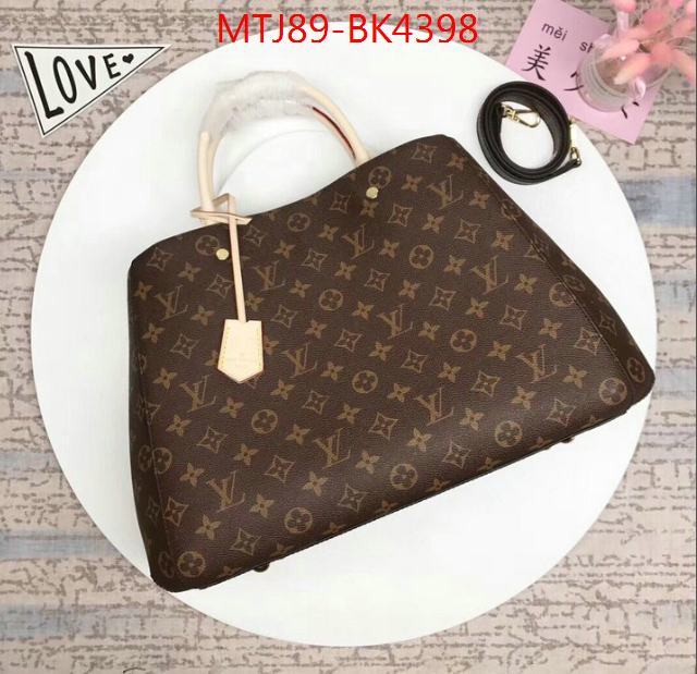 LV Bags(4A)-Handbag Collection-,ID: BK4398,$: 89USD