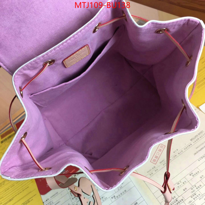LV Bags(4A)-Backpack-,what is a counter quality ,ID: BU138,$: 109USD