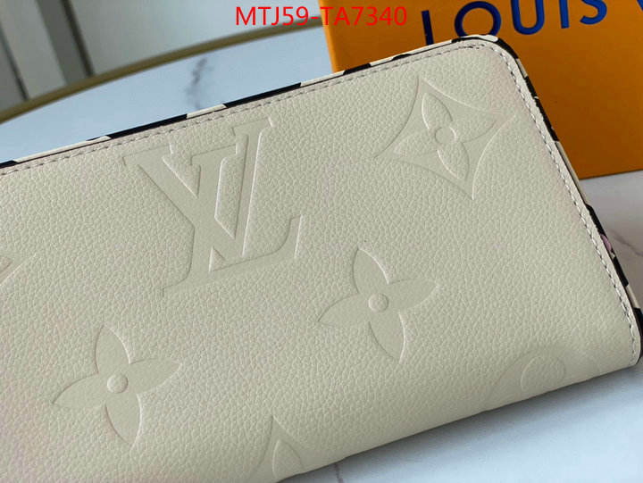 LV Bags(4A)-Wallet,ID: TA7340,$: 59USD