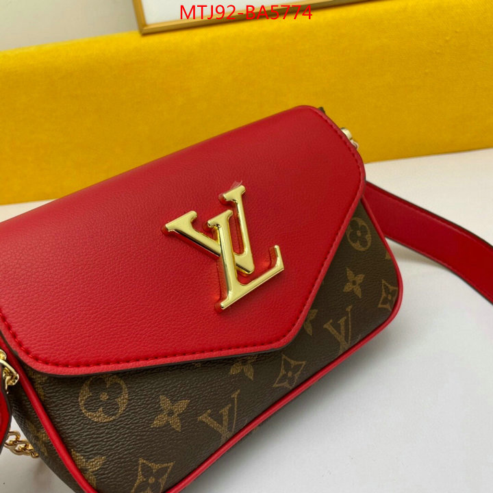 LV Bags(4A)-Pochette MTis Bag-Twist-,ID: BA5774,$: 92USD