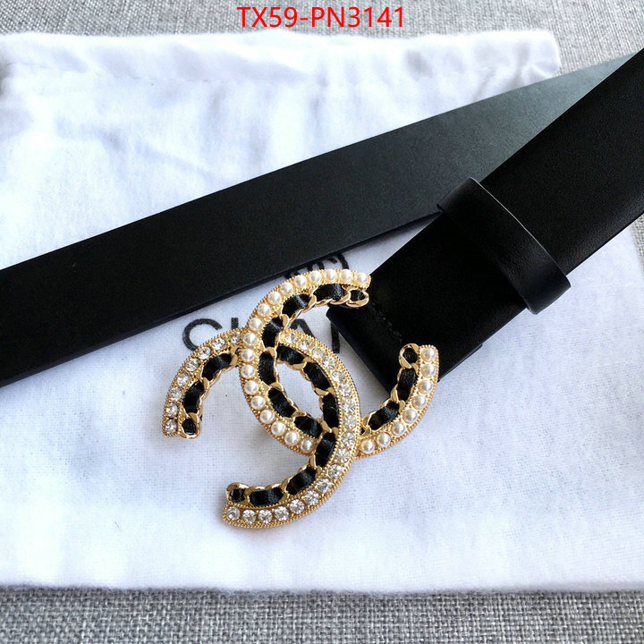 Belts-Chanel,designer fake , ID: PN3141,$: 59USD