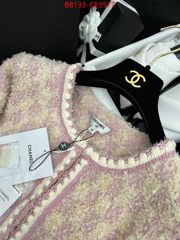 Clothing-Chanel,customize the best replica , ID: CE3577,$: 135USD