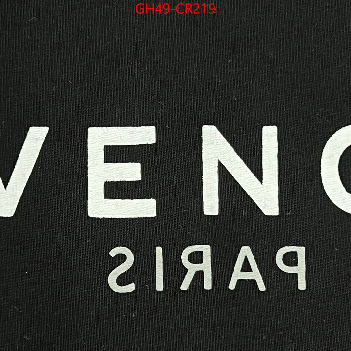 Clothing-Givenchy,top 1:1 replica , ID: CR219,$: 49USD