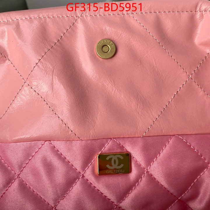 Chanel Bags(TOP)-Handbag-,ID: BD5951,$: 315USD