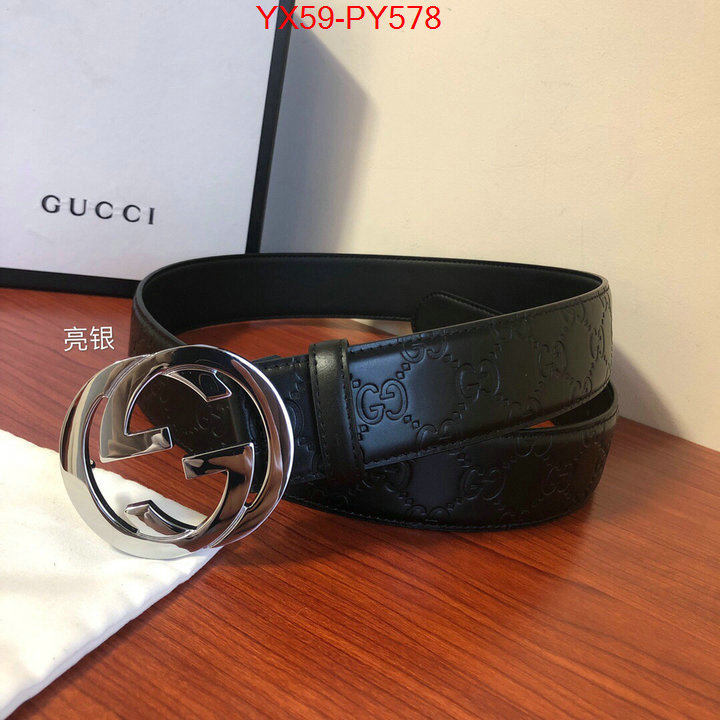 Belts-Gucci,can you buy replica , ID: PY578,$:59USD