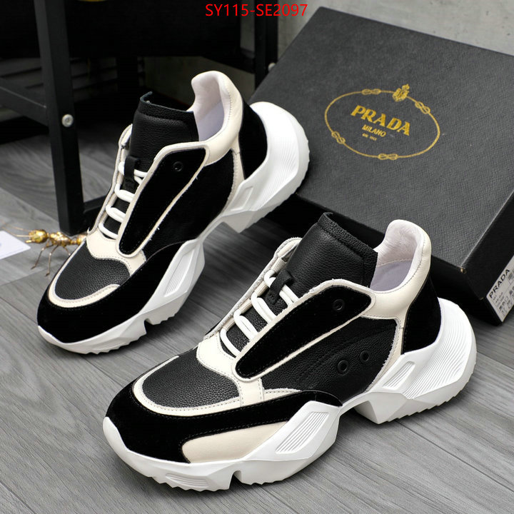 Men Shoes-Prada,where could you find a great quality designer , ID: SE2097,$: 115USD