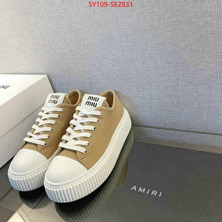 Women Shoes-Miu Miu,2023 luxury replicas , ID: SE2831,$: 109USD