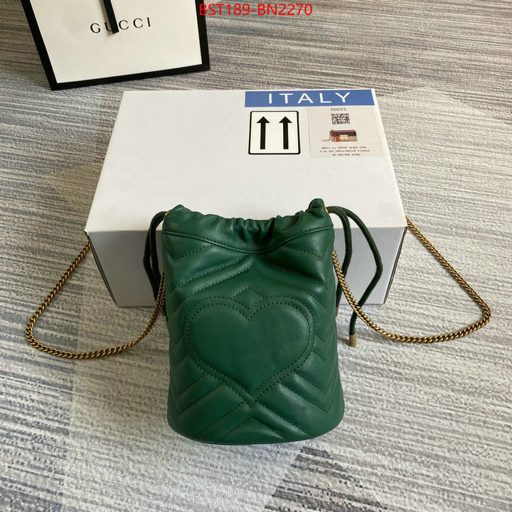 Gucci Bags(TOP)-Marmont,buy best high-quality ,ID: BN2270,$: 189USD