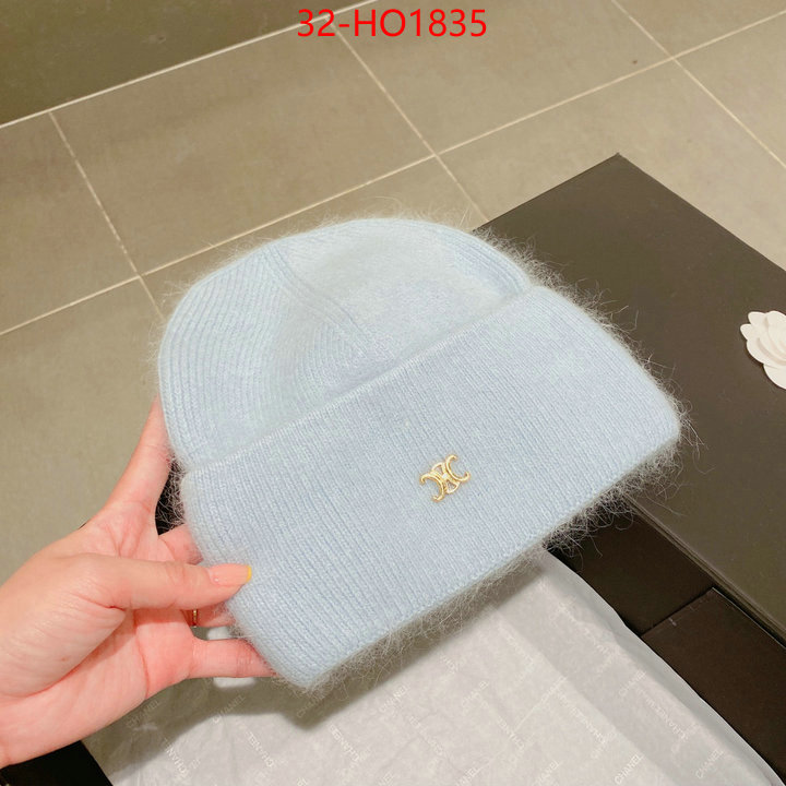 Cap (Hat)-Celine,buy aaaaa cheap , ID: HO1835,$: 32USD