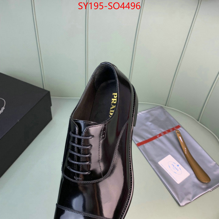 Men Shoes-Prada,we provide top cheap aaaaa , ID: SO4496,$: 195USD