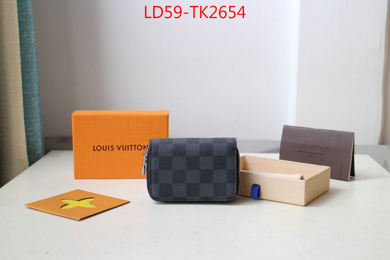 LV Bags(4A)-Wallet,ID: TK2654,$:59USD