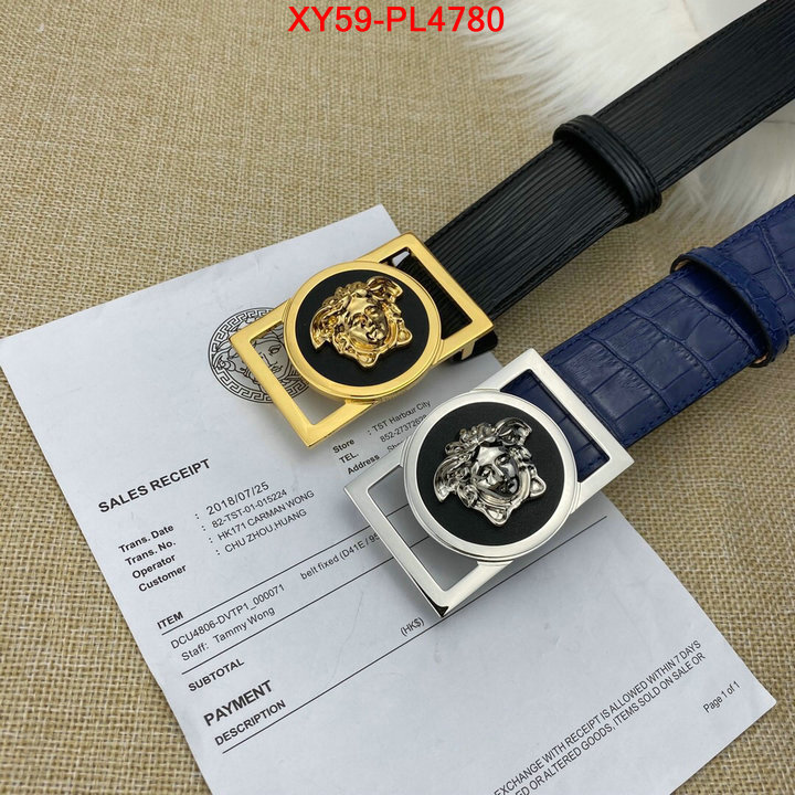 Belts-Versace,2023 perfect replica designer , ID: PL4780,$: 59USD