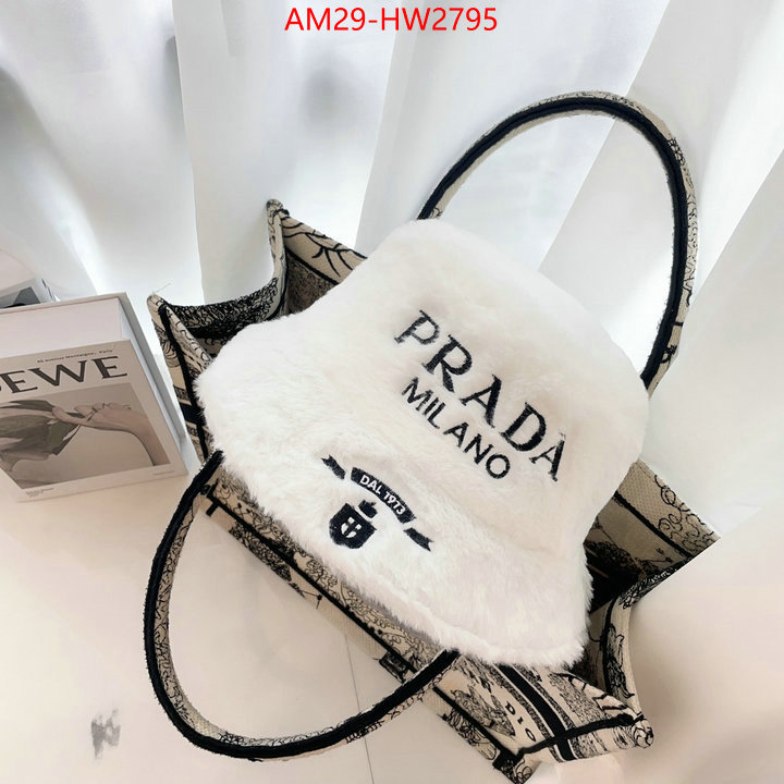 Cap (Hat)-Prada,best like , ID: HW2795,$: 29USD