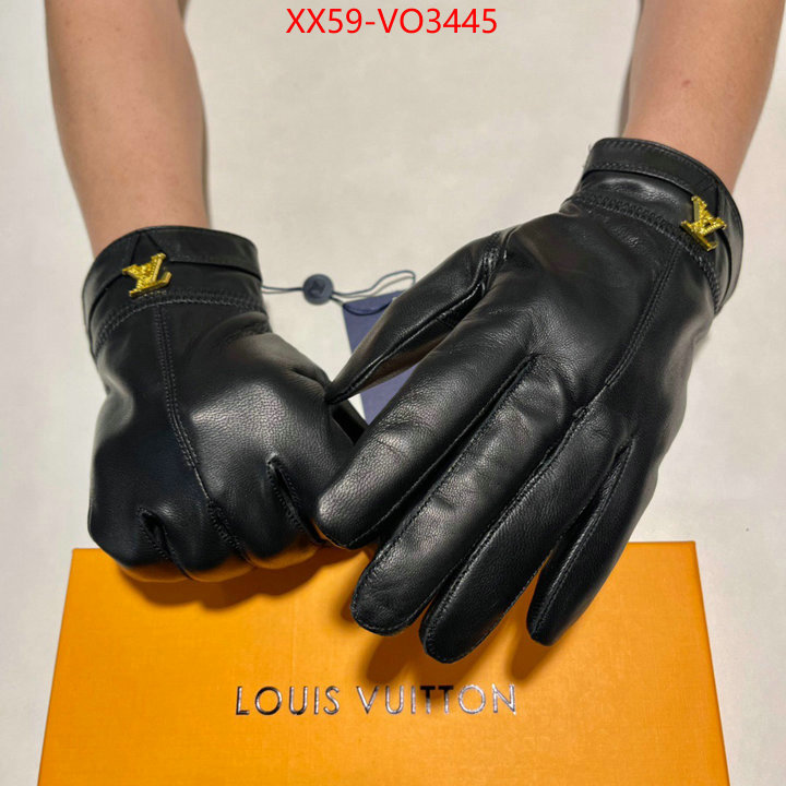 Gloves-LV,top quality , ID: VO3445,$: 59USD