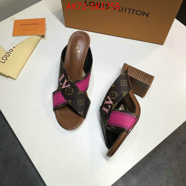 Women Shoes-LV,high quality perfect , ID: SK1758,$:72USD