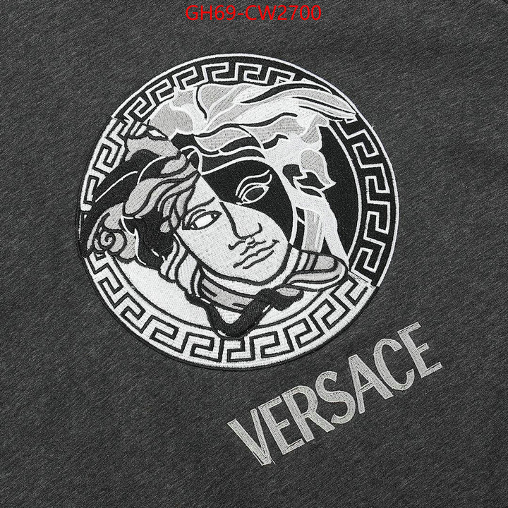 Clothing-Versace,replica aaaaa+ designer , ID: CW2700,$: 69USD