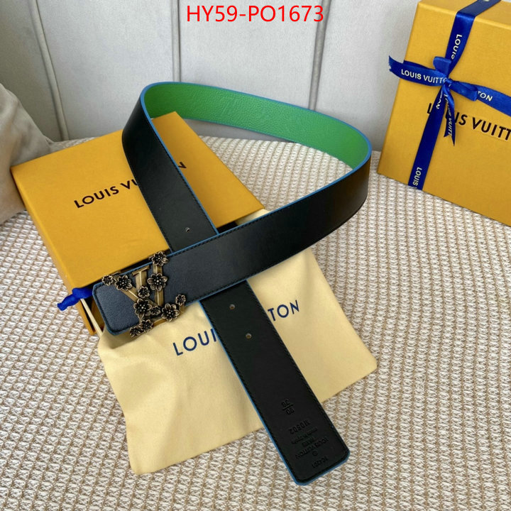 Belts-LV,sale outlet online , ID: PO1673,$: 59USD