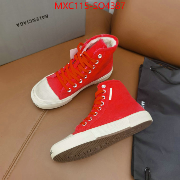Men Shoes-Balenciaga,new designer replica , ID: SO4387,$: 115USD