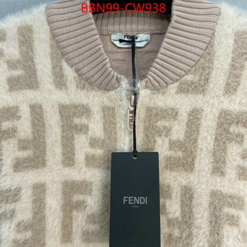 Clothing-Fendi,buy 1:1 , ID: CW938,$: 99USD