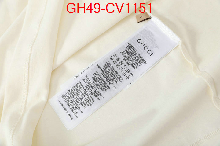 Clothing-Gucci,how quality , ID: CV1151,$: 49USD