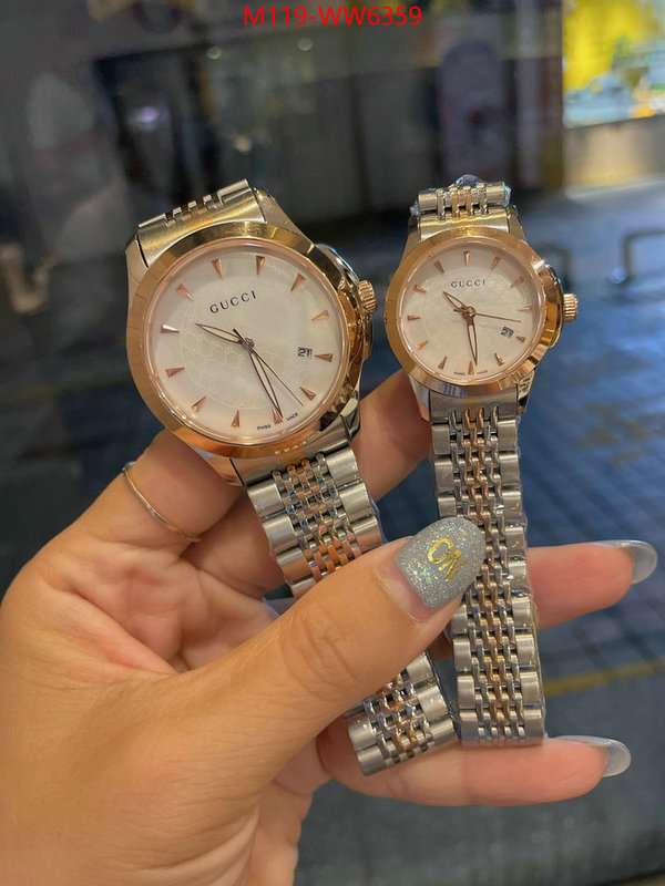 Watch(4A)-Gucci,aaaaa quality replica , ID: GW6359,$: 119USD