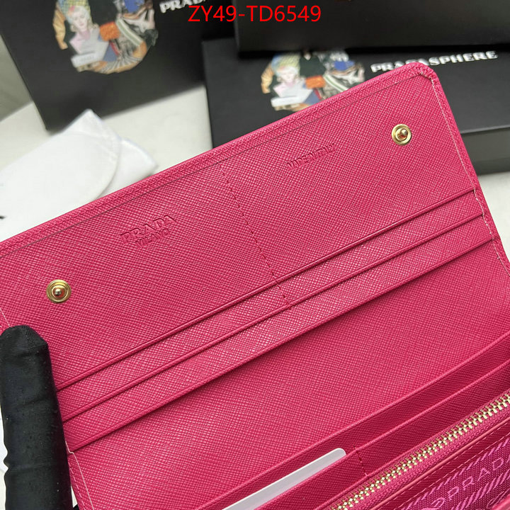 Prada Bags(4A)-Wallet,1:1 replica ,ID: TD6549,$: 49USD