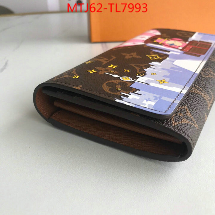 LV Bags(4A)-Wallet,ID: TL7993,$: 62USD