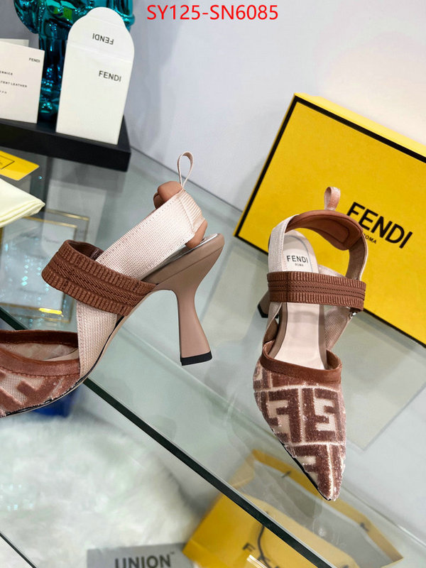 Women Shoes-Fendi,replica wholesale , ID: SN6085,$: 125USD